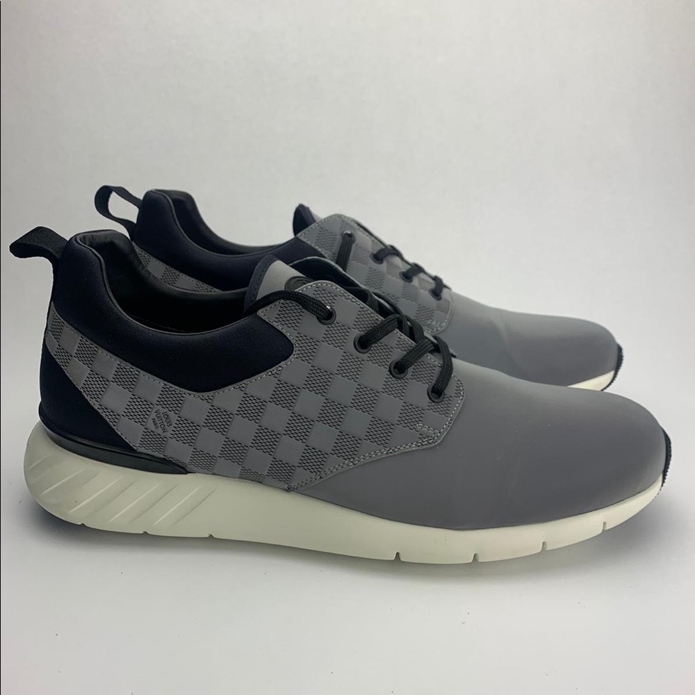 Louis Vuitton Nylon Suede Damier Fastlane - Picture 2 of 14